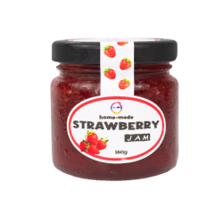 Organic Strawberry Jam (160g)