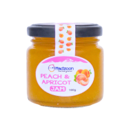 Organic Peach & Apricot Jam (160g)