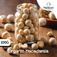 Organic Macadamia Nuts Jar (100g)