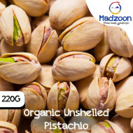 Organic Pistachios with shell (220g)
